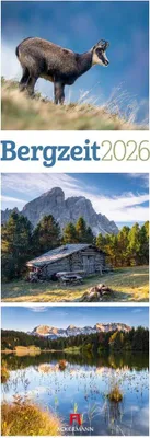 Zdjęcie produktu dla Kalendarz trójdzielny Bergzeit 2026