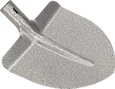 Produktbild von KOTARBAU® Robuste Frankfurter Schaufel 270 x 265 mm Gartenschaufel für 38 mm Stieldurchmesser Stahlschaufel zum Aufnehmen von Schüttgut OHNE STIEL