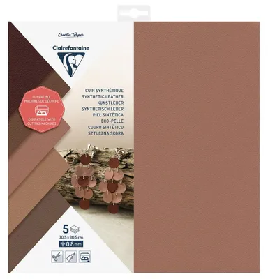 Zdjęcie produktu dla Clairefontaine 95737C, Matowy, Papier artystyczny, 6 ark.