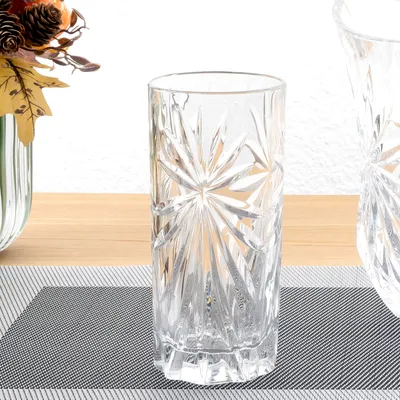 Produktbild von RCR Oasis Crystal Hi-Ball Cocktail Water Tumblers Gläser, klar, 7,6 x 7,6 x 19 cm