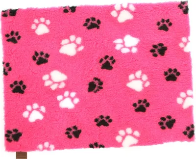 Produktbild von Vetbed Isobed SL pink mit Pfoten 150 x 100cm