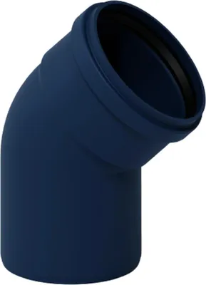Produktbild von Poloplast POLO-KAL NG, Bogen, DN 125, 45°, 1 Stk.