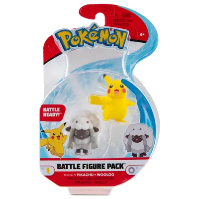 Produktbild von Boti 37226; 37227 - Pokemon Battle Figuren - Serie 8 - Pikachu + Wolly