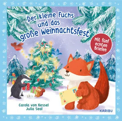 Obrázek produktu pro Der kleine Fuchs und das große Weihnachtsfest - mit fünf echten Briefen