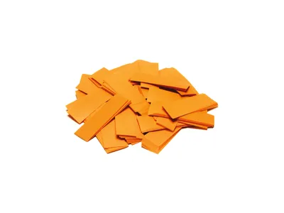 Immagine prodotto di Coriandoli Slowfall rettangolari 55x18 mm, arancione, 1 kg