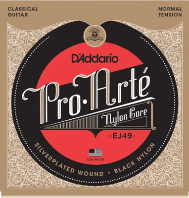 Immagine prodotto di D'Addario EJ49 Pro-Arte black Nylon - normal
