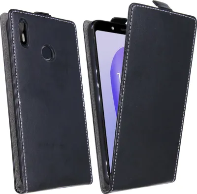 Zdjęcie produktu dla Etui BQ Aquaris C Flip Case Protective Cover Czarny