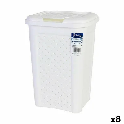 Obrázek produktu pro Odpadkový koš Tontarelli Arianna 10 L White (8 kusů)