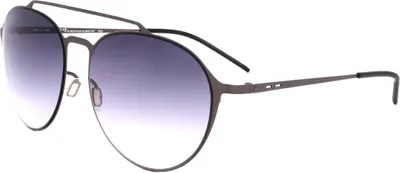 Produktbild von Italia Independent MOD 0221 I THIN METAL  GUN METAL 58/16/140 Herren Sonnenbrillen