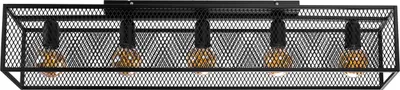 Image de Plafonnier Moderne Loft Horus Plus 2915/Z-B-5 Noir