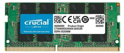 Image de Crucial CT16G4SFRA32AT - 16 Go - 1 x 16 Go - DDR4 - 3200 MHz - SO-DIMM 260 broches