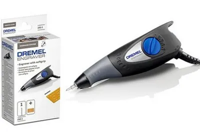 Obrázek produktu pro Dremel 290-1, Karbidový rycí hrot, Černá, Modrá, Šedá, 6000 spm, 7,7 m/s², 86 dB, 97 dB