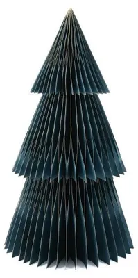 Only Natural – Wabenpapier-Weihnachtsbaum – Grün – 22.5 cm – Ansicht 1