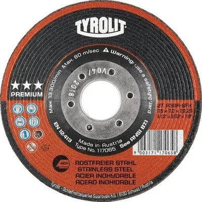 Produktbild von Schruppscheibe PREMIUM D178xS7mm Krnung 30 gekrpft Bohrung 22,23 mm