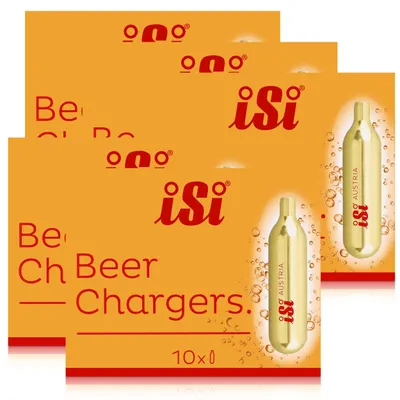 Produktbild von 5x iSi Einweg-Bierkapseln 10 Kapseln für Bierzapfgeräte