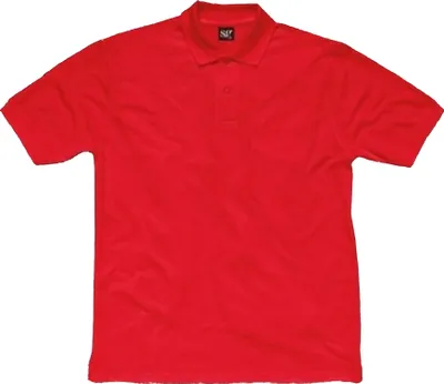 Image de SG SG50F | Polo en coton pour femme - Couleur : rouge - Taille : XL