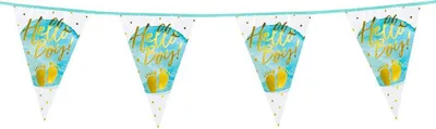 Produktbild von Hello Boy! Wimpelkette 6 m