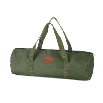 Produktbild von Tragbare Zelthering-Tasche mit großer Kapazität, wasserdicht, reißfest, aus 900D Oxford, Grün