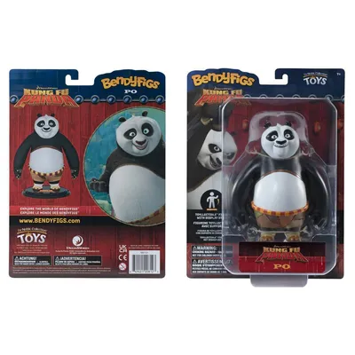 Obrázok produktu pre Kung Fu Panda Bendyfigs ohýbacia figúrka Po Ping 15 cm