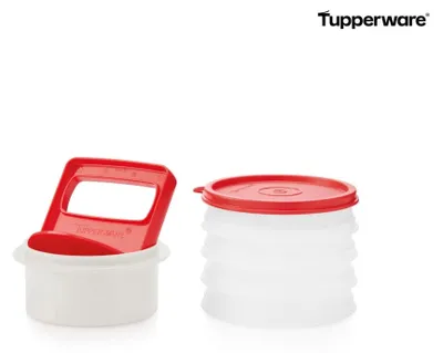 Produktbild von Tupperware Hamburger-Presse Set