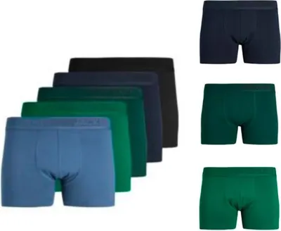 Produktbild von Jack & Jones John Solid Boxershorts 8 Einheiten Mehrfarbig L Herren Mehrfarbig L