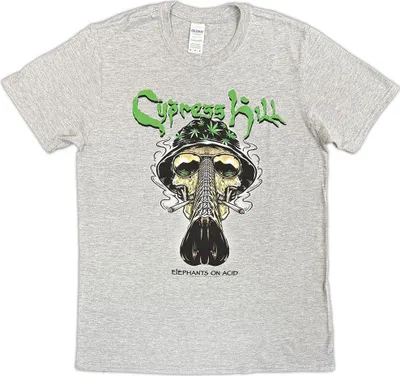 Imagen del producto de Camiseta Cypress Hill, uni, para hombre/mujer, modelo RO14740 (talla S), color gris