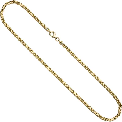 Produktbild von 3,2mm Königskette Kette Collier aus 333 Massiv Gold Gelbgold 42cm Goldkette