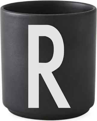 Immagine prodotto di Design Letters - Tazza AJ R, nero