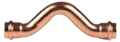 Produktbild von Kupfer Pressfitting Überbogen 22 mm V+M-Kontur DVGW