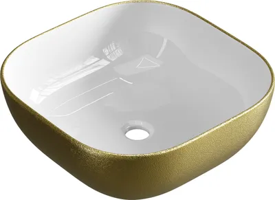Produktbild von Aufsatzwaschbecken 42 cm gold