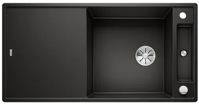 Produktbild von BLANCO AXIA III XL 6 S SILGRANIT schwarz