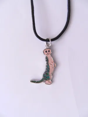 Produktbild von Stimmungskette Erdmännchen, Kette Anhänger Modeschmuck Ketten Geschenke Schmuck Erdmann Tier