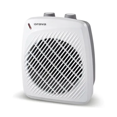 Obrázok produktu pre Orava VL-204 teplovzdušný ventilátor, 2000 W, 56 dB, 2 rýchlosti, 15-20 m2, biely