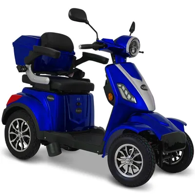 Produktbild von Rolektro, E-Quad 25 V.2 R31, Blau, 60V-20Ah Bleigel Akku, 1000 Watt