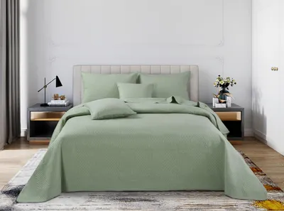 Produktbild von Elegante TRIO Velours-Narzuta 140x200 cm - Hochwertige Wohnraumdeko