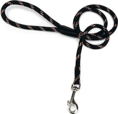 Produktbild von Beeztees - Hundeleine - rund - schwarz - 100 cm x 8 mm