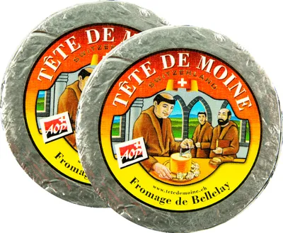 Produktbild von TETE DE MOINE AOC-AOP Schweizer Mönchskopf-Käse-Laib 2x 800g