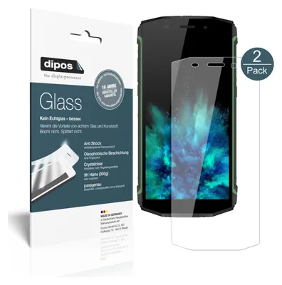 Produktbild von Dipos Glass, Blackview, Blackview BV5800 Pro, Schockresistent, 2 Stück(e)