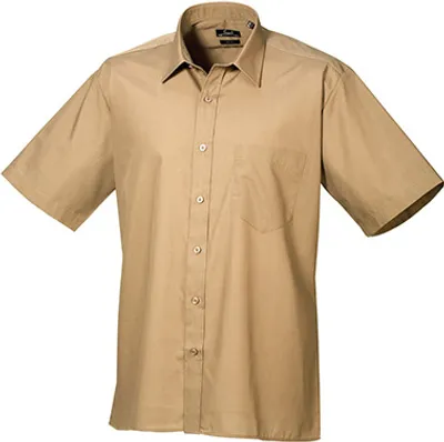 Immagine prodotto di Premier Workwear - Camicia a maniche corte in popeline da uomo