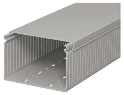 Obrázek produktu pro 2 Metr Elektroinstalační potrubí - Systém kabelových kanálů se štěrbinami 80x120mm LK4 80120