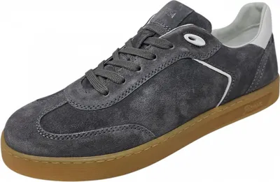 Produktbild von Sioux Tedroso 708 Herrenschuhe, Sneaker, Leder, Grau, Wechselfußbett - Herrenschuhe Sneaker / Schnürschuh, Grau, leder (velour)