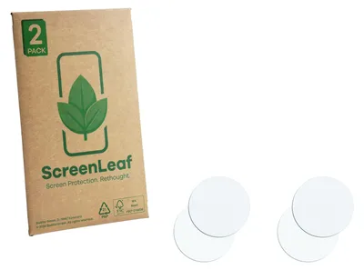 Produktbild von 2x ScreenLeaf Schutzfolie für Samsung Galaxy Tab S9 Ultra WiFi (NUR Kameraschutz) nachhaltiger Displayschutz Display Schutz Folie Klar Transparent