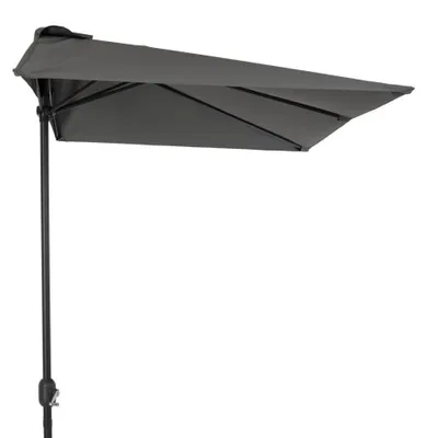Produktbild von Sonnenschirm Cambre 250 x 250 x 130 cm Aluminium Polyester Anthrazit Grau