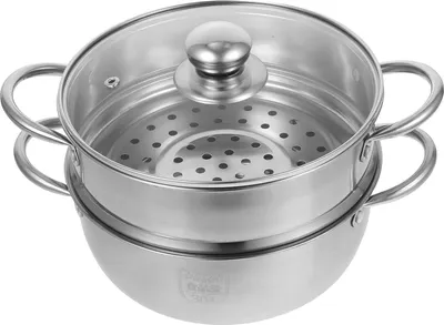 Obrázek produktu pro Parní hrnec - zdravější vaření - 1 kus - nerezová ocel - 5 l