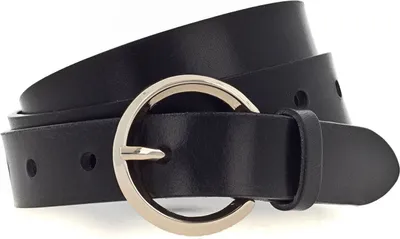 Produktbild von Vanzetti Leder Gürtel Taillengürtel 25mm Leather Belt W110 Black schwarz