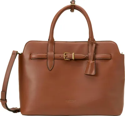 Produktbild von Marc O'Polo Handtasche Umhängetasche Gigi Shopper Dark Cognac braun