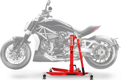 Zdjęcie produktu dla Stojak centralny CS Power Classic do Ducati Xdiavel 16-24 czerwony