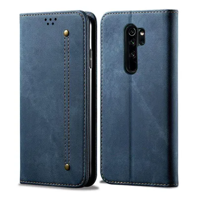 Obrázek produktu pro Redmi Note 8 Pro Pouzdro, Kožené Peněženkové Pouzdro s Magnetickým Uzavíráním a Pouzdro s Funkcí Stojánku pro Xiaomi Redmi Note 8 Pro modré
