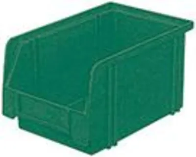 Image de LA KA PE Bac à bec taille 3 vert longueur 230 / 200 x largeur 140 x hauteur 130mm en polystyrène empilable - LK3
