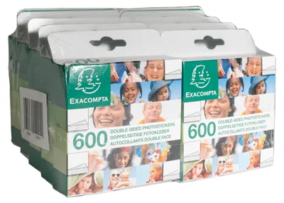 Produktbild von Exacompta Fotoklebepunkte 600 Stück säurefrei und archivierungssicher